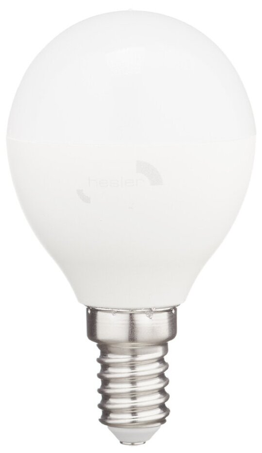 Лампа светодиодная Hesler E14 2700К 8 Вт 760 Лм 230 В шар матовая