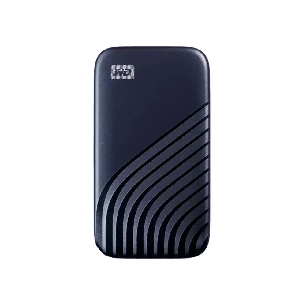 SSD жесткий диск WDC WDBAGF5000ABL-WESN USB-C 500GB EXT. синий