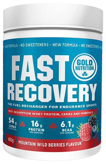 Посттренировочный комплекс Gold Nutrition Fast Recovery Дикие ягоды, 8 порций (600 г)