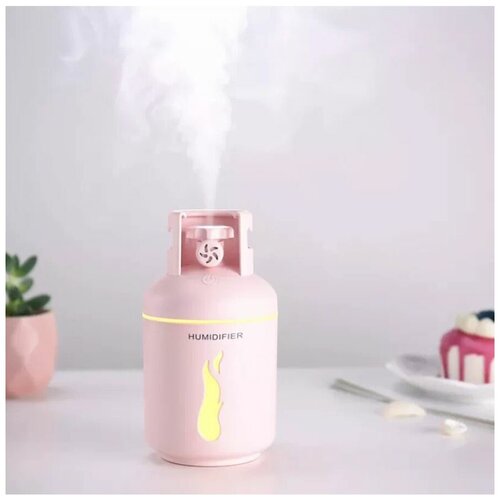 Портативный ультразвуковой увлажнитель воздуха HUMIDIFIER с подсветкой Для квартиры Дома Автомобиля Растений Мини аромадиффузор Очиститель 142000₽