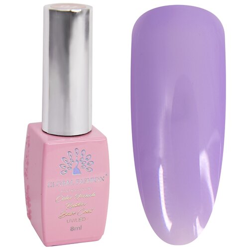 Global Fashion, Цветная камуфлирующая база для гель-лака Color French Base Coat 8 мл, 18