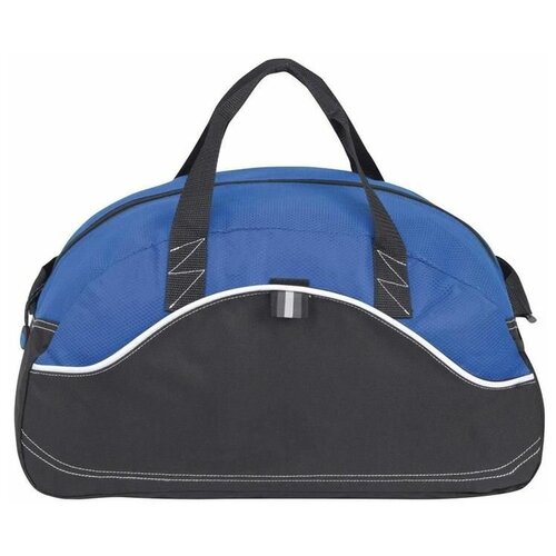 фото Сумка спортивная boomerang из полиэстера черного/синего цвета (11953202) не указан