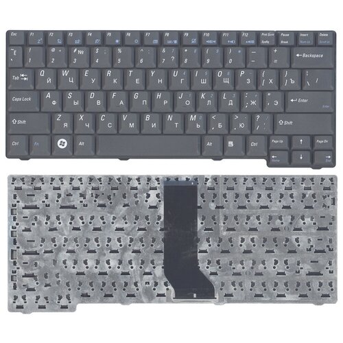 Клавиатура для ноутбука Fujitsu-Siemens Amilo Pro V2000 v2040 A1650G M7400 черная 1750₽
