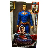 Фигурка супер героя Супермен 30см. со световыми и звуковыми эффектами /Titan Hero series Super Man/Фигурка Мстители Супермен 30см.