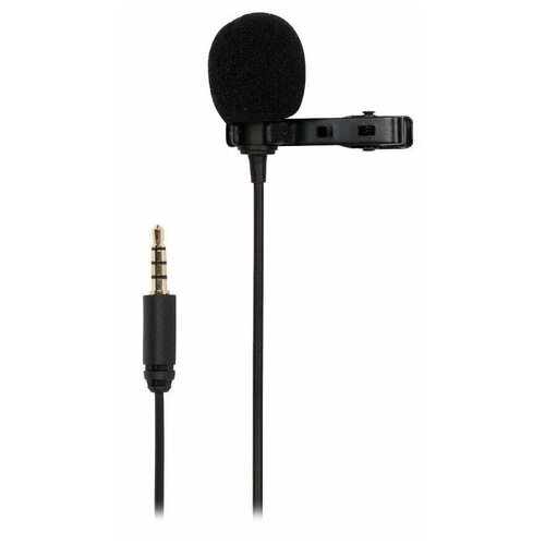 Микрофон JMARY MC-R1 петличный Jack 35mm 2 м черный 29800₽