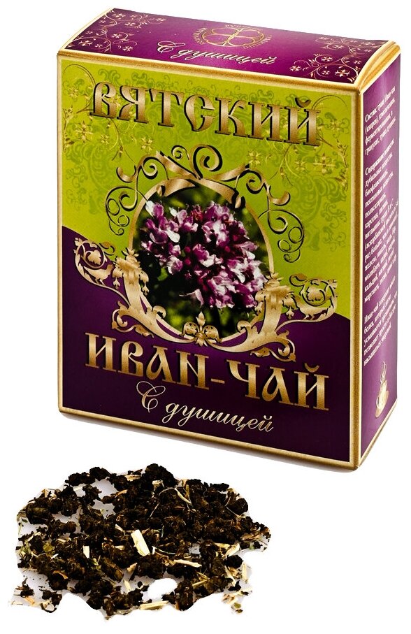 Чайный напиток «Вятский Иван-чай с душицей» (100 гр)