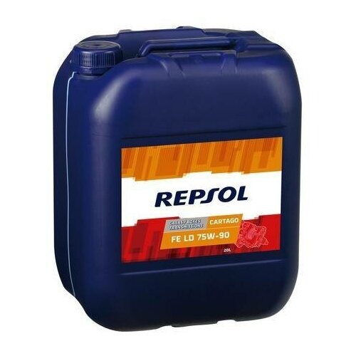 Масло трансмиссионное REPSOL CARTAGO CAJAS FE LD GL-4/GL-5/MT-1 75W90 20л. Синтетическое