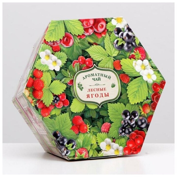Jarra Чай черный JARRA Лесные ягоды со смородиной и рябиной, 125 г - фотография № 1