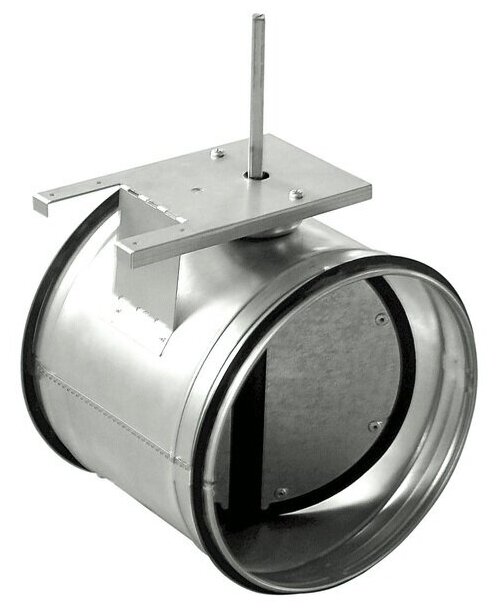 Дроссель-клапан под электропривод ZSK 100 мм - фотография № 2