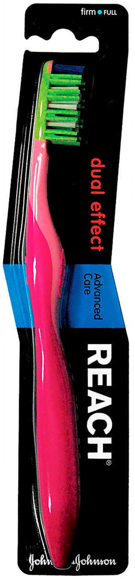 Зубная щетка Reach Dual Effect жесткая M+C Schiffer GmbH - фото №8