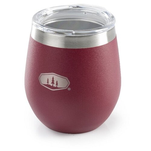 Термокружка с крышкой (сталь) Glacier Stainless Glass, Cabernet