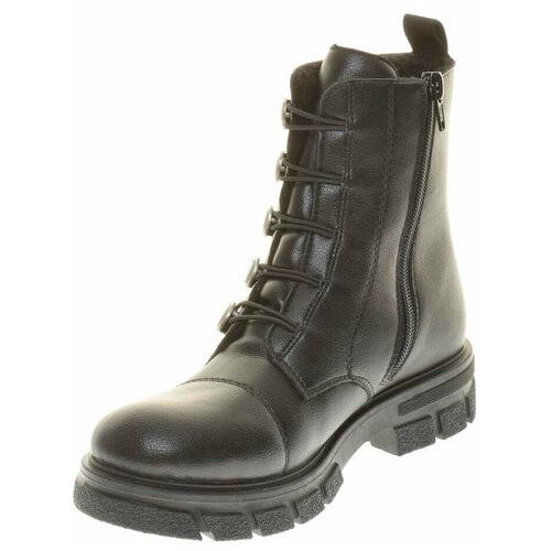 фото Ботинки rieker, размер 38, черный