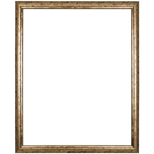 Рама багетная VIDA-ART 30х40см, без стекла и картона, цвет: коричневый с золотом