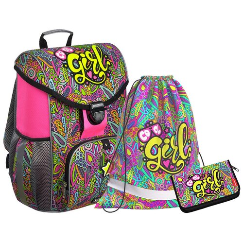 Ученический ранец 15L Cool Girl с наполнением 51584/1