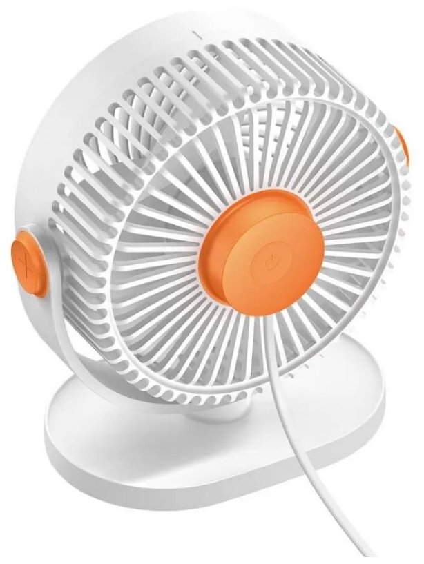 Портативный вентилятор Baseus Serenity Desktop Fan белый ACYY000002