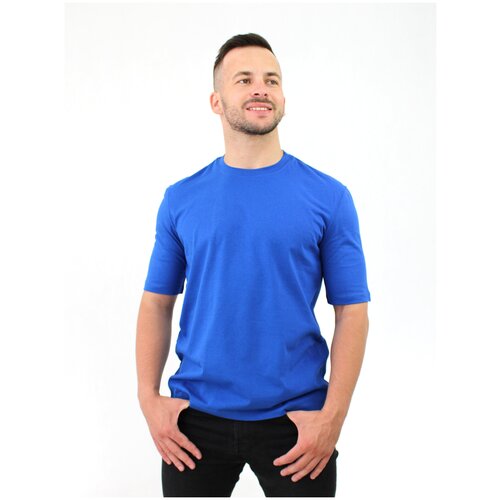 Футболка Impresa, размер 46, синий футболка impresa размер 46 синий