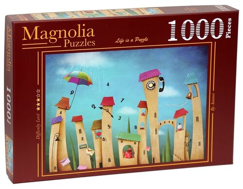 Пазл Magnolia 1000 деталей: Танцующий город