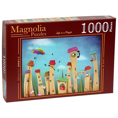 Пазл Magnolia 1000 деталей: Танцующий город пазл magnolia 1000 деталей город хэллоуин