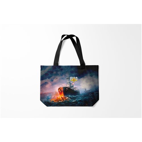 фото Сумка-шоппер / 46х35 см / силовые структуры / вмф и морская пехота burnettie