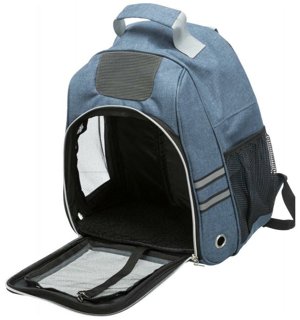 Рюкзак переноска Trixie Dan синий 36 х 44 х 26 см (1 шт) - фотография № 4