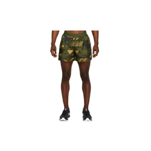 фото Asics future camo short m's/ шорты мужские цвет зеленый_2xl