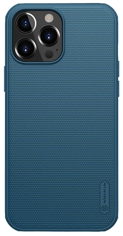 Накладка Nillkin Frosted Shield Pro пластиковая для iPhone 13 Pro Max Blue (синяя)