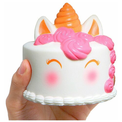 Единорог Торт подмигивает Игрушка антистрес squishy Сквиши
