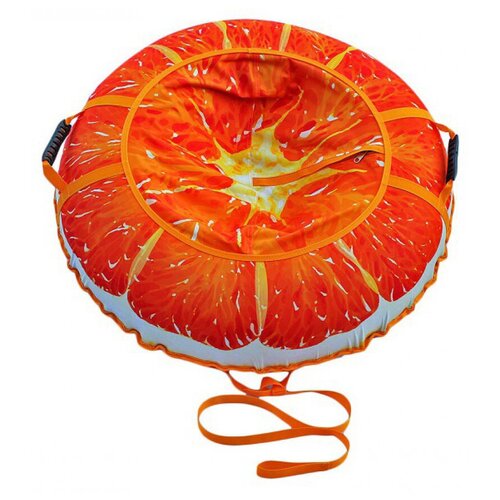 фото Тюбинг митек "сочный апельсин" 95 см с камерой r14 (набор)