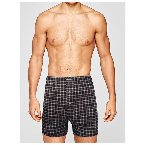 фото Трусы gentlemen, размер xl, черный, красный