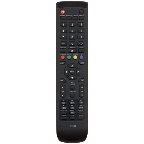 пульт huayu y 72c2 pvr t24e09du 01b для телевизоров Пульт Huayu Y-72C2 для tv+dvd Supra