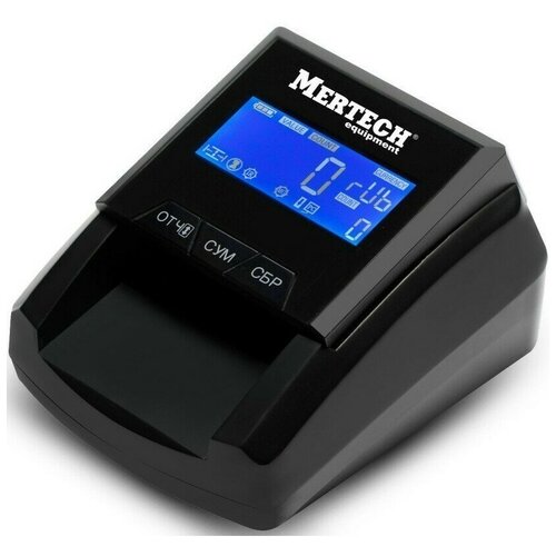 Детектор банкнот MERTECH D-20A FLASH PRO LCD, автоматический, ИК, магнитная, антистокс детекция, АКБ, 5025