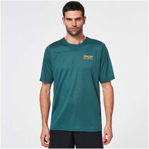 Футболка Oakley Cascade Trail Tee, размер S, зеленый