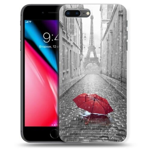 Дизайнерский силиконовый чехол для Iphone 7 Plus / 8 Plus Креатив дизайн дизайнерский силиконовый чехол для iphone 7 plus 8 plus бабочки