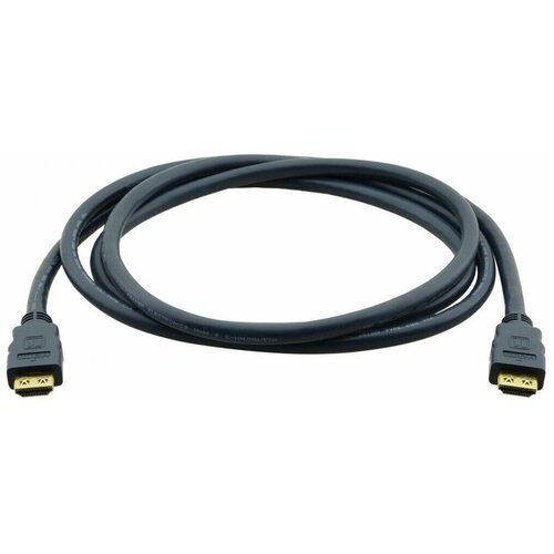 Кабель HDMI - HDMI, 0.9м, Kramer (C-HM/HM/ETH-3) кабель hdmi 1 8м kramer c hm hm flat eth 6 плоский черный