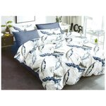 Комплект постельного белья с одеялом SELENA венто Семейный (100% хлопок) - изображение