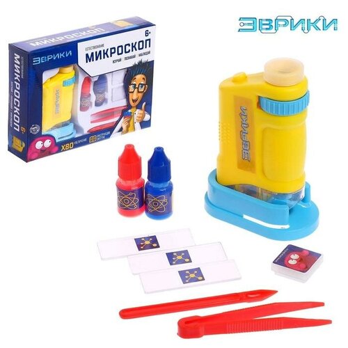 фото Игровой набор "микроскоп", увеличение х80, световые эффекты, 1 набор promarket