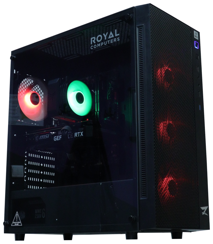 Готовый пк royal mesh 55 (intel core i5 10400f, rtx 3050, 16gb ram, 1000gb m.2)