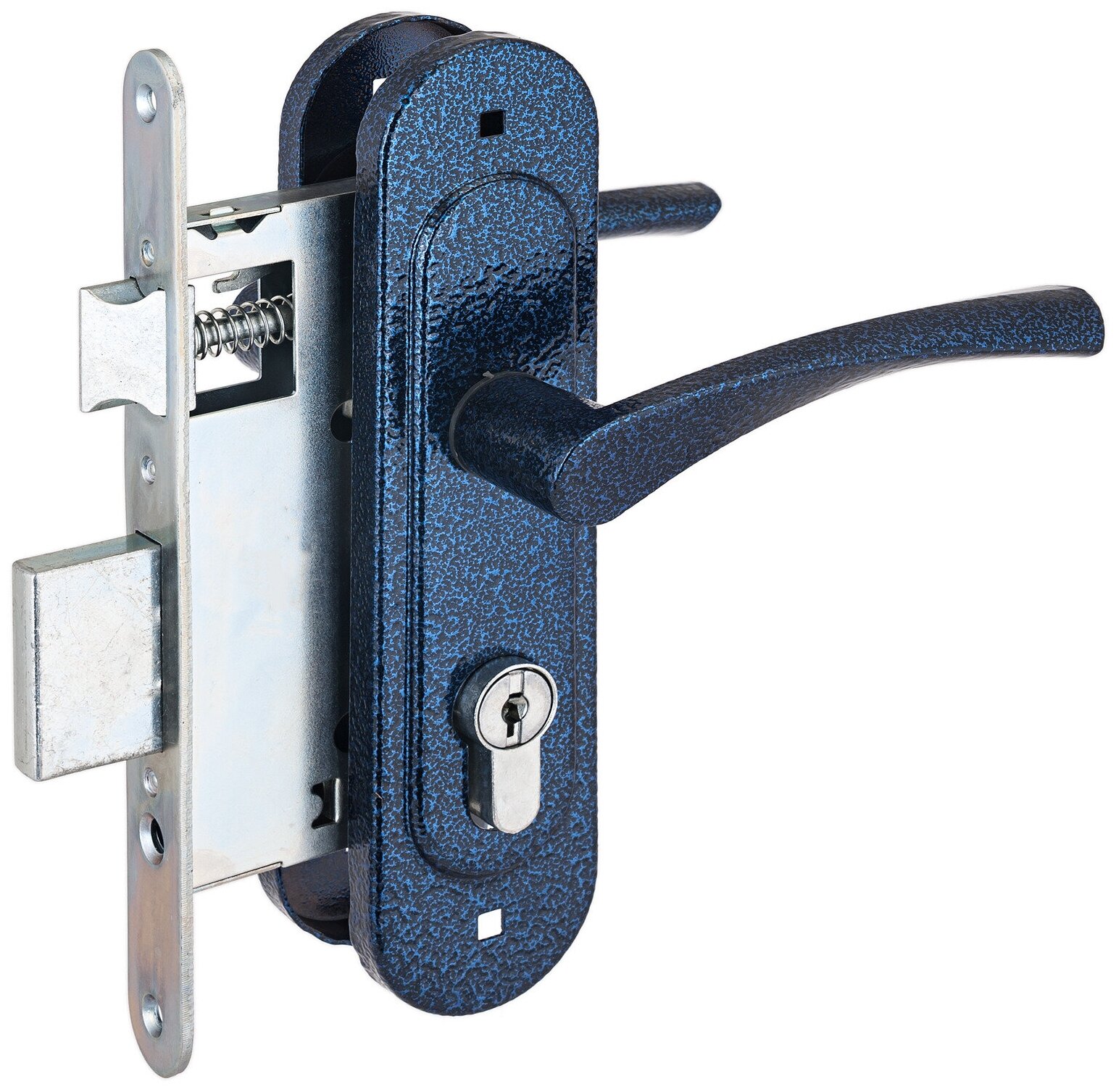 фото Птимаш Замок врезной птимаш ЗВ4-0623 (синий муар)