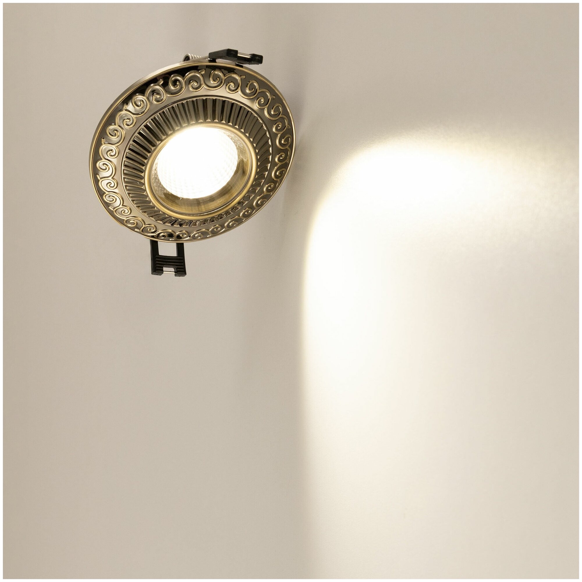 Встраиваемый светильник светодиодный Citilux Боска CLD041NW3 бронзовый - фотография № 5