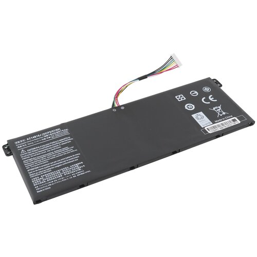 аккумулятор для ноутбука acer v3 111 e3 111 e3 112 es1 511 series 11 4v 3220mah 3icp5 57 80 ac14b18j Аккумулятор AC14B18J для Acer Aspire E3-111 / ES1-512 / V3-111 / V5-122 11.4V