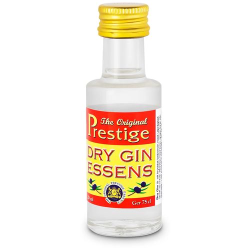 Эссенция Prestige Эссенция для самогона, водки или выпечки Prestige "Dry Gin Essens", 20 г, 60 мл