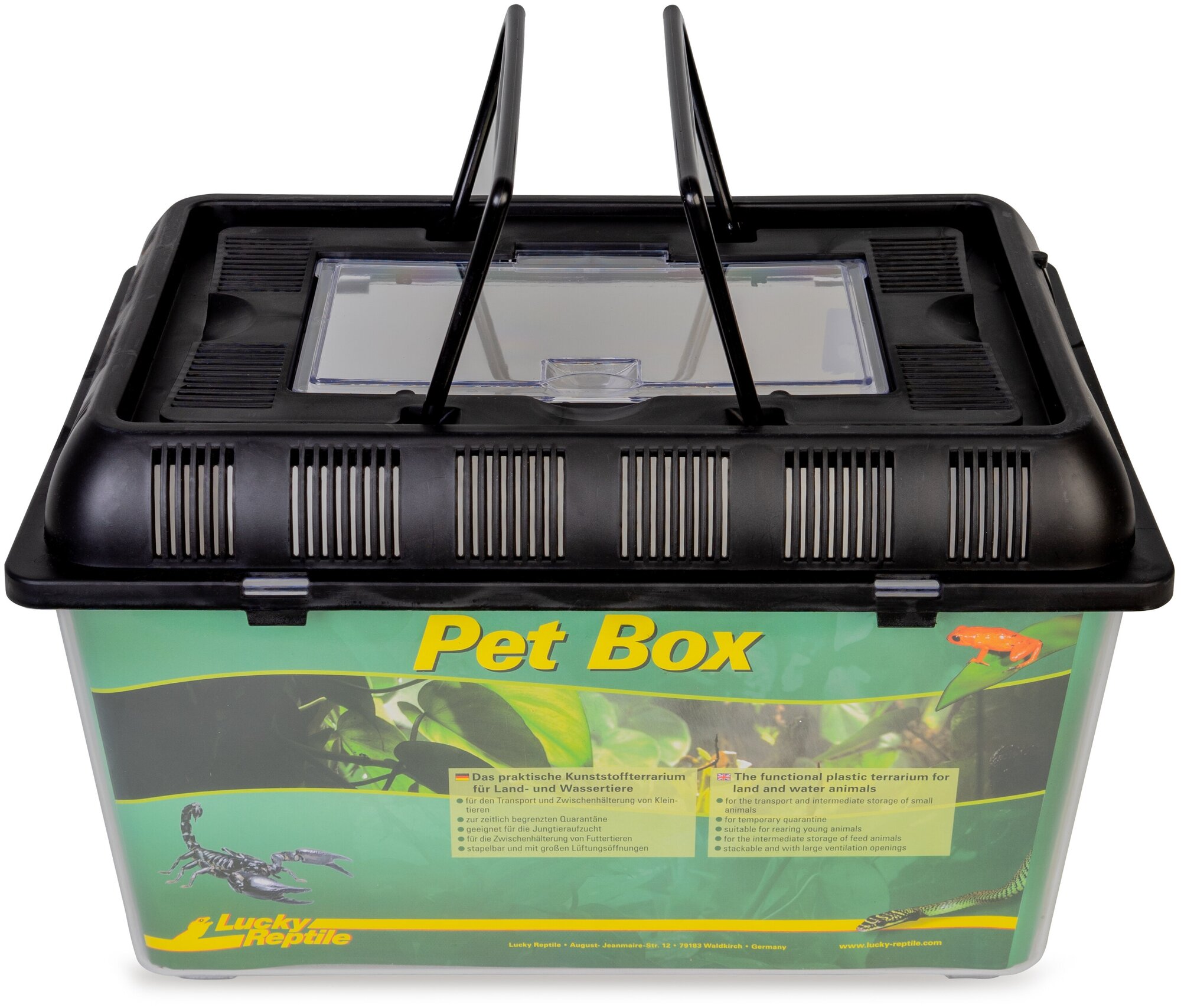 Переноска для рептилий LUCKY REPTILE "Pet Box Large", 42x26x16см (Германия) - фотография № 7