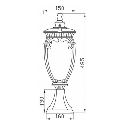 Outdoor Ландшафтный светильник Maytoni Outdoor O414FL-01GB