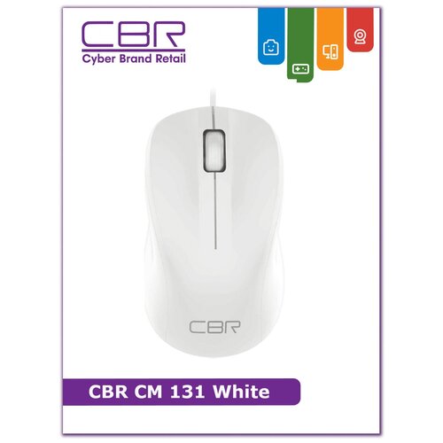 Мышь CBR CM-131 White 96200₽