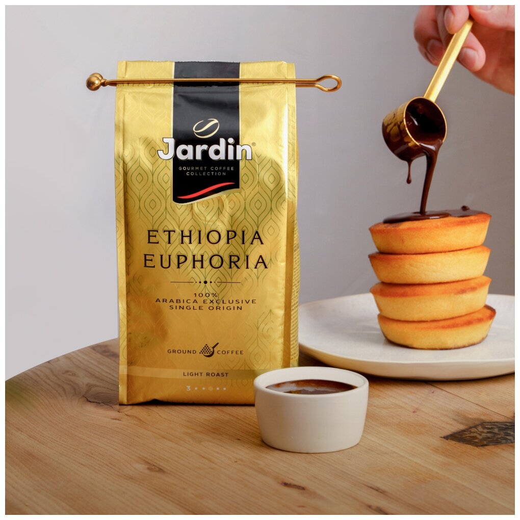 Jardin кофе молотый Ethiopia Euphoria 250г. - фотография № 12