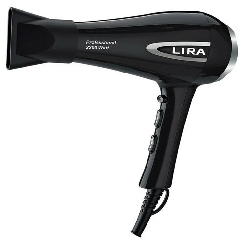 Фен для волос профессиональный Lira LR 0706 black