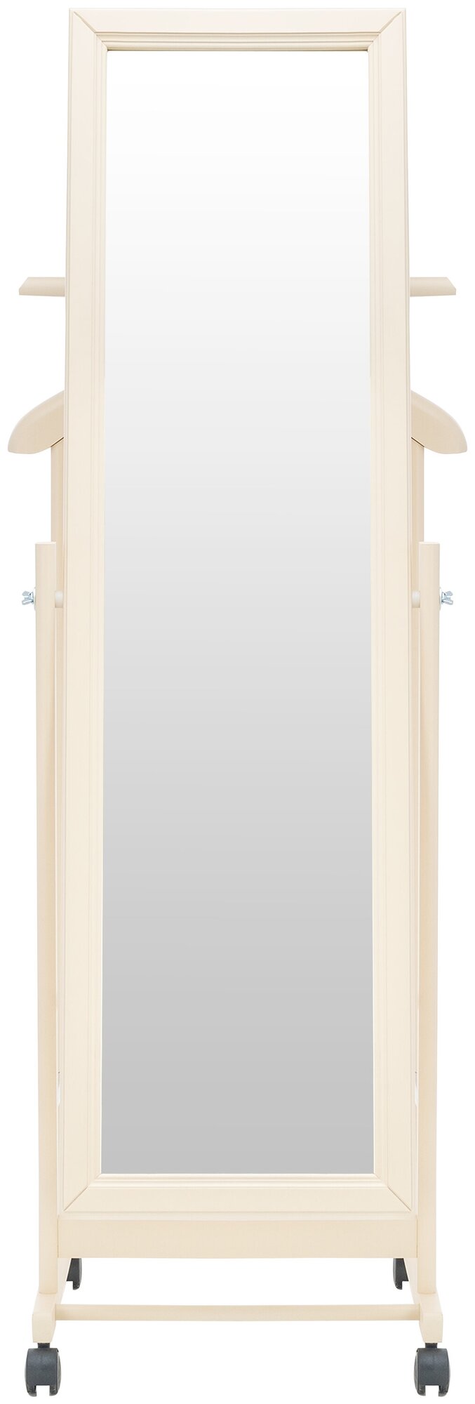 Вешалка с зеркалом Leset Сиэтл цвет Слоновая кость - фотография № 2