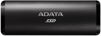 Внешний твердотельный накопитель Adata SSD ASE760 512 GB USB-C Black ASE760-512GU32G2-CBK