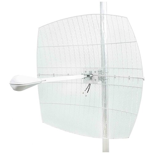 Параболическая сетчатая сборная антенна усилением 24 дБ. MIG 3G LTE WIFI MIMO Parabola 2.6-24 (F-female)