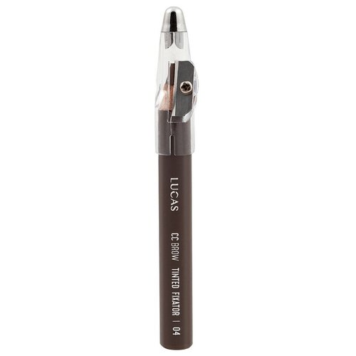 Lucas Cosmetics карандаш для бровей восковый Tinted Wax Fixator, оттенок 04 светло-коричневый